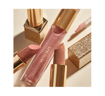 Image 4 of product Watier - Golden Moments Lipstick Vegan Limited Edition, 5 g, Glitter Nude