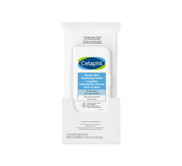 Image 1 of product Cetaphil - Gentle Skin Cleansing Cloth, 25 units