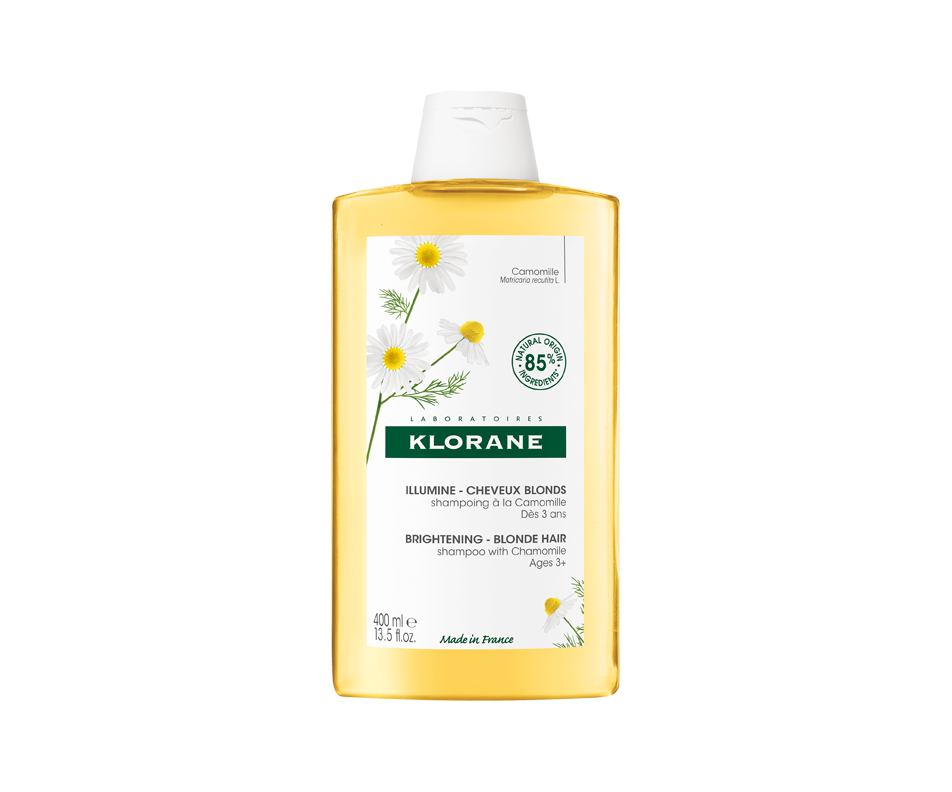 Shampoo with Chamomile for Blonde Hair, 400 ml Klorane Regular