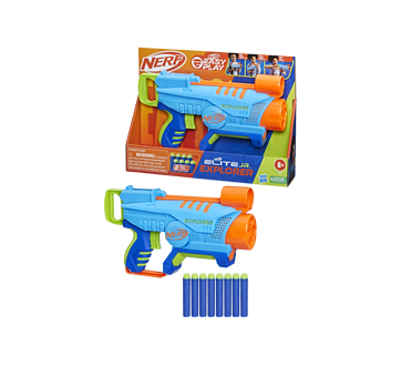 Nerf Elite Jr Explorer Blaster, 1 unit – Nerf : Gifts for Children