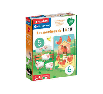 Educational Game, Numbers 1 to 10, 1 unit