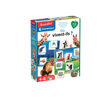 Educational Game, Animals and Their Environment, 1 unit