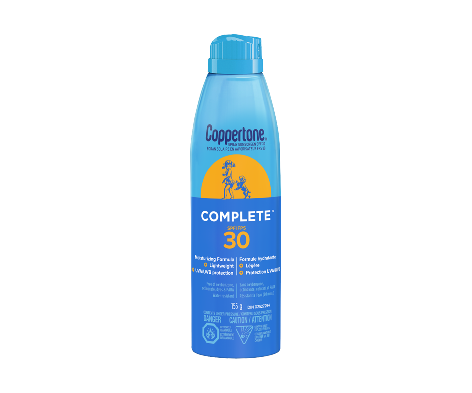 Complete Sunscreen Spray SPF 30, 156 g Coppertone Sunscreen Jean