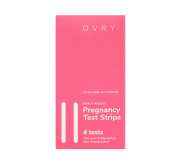 Pregnancy Test Strips, 4 units