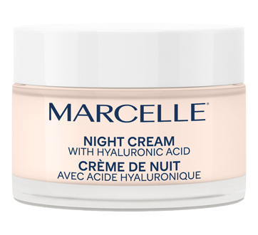 Night Cream 24h Moisturizing with Hyaluronic Acid & Niacinamide, 50 ml