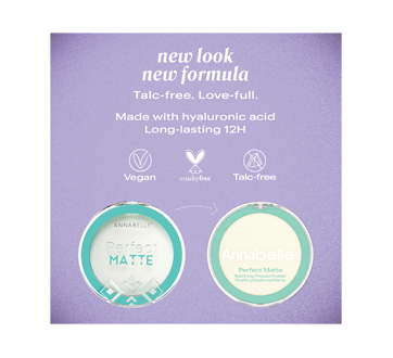 Image 3 of product Annabelle - Perfect Matte Talc-Free Translucent Pressed Powder, 7.5 g, Translucide