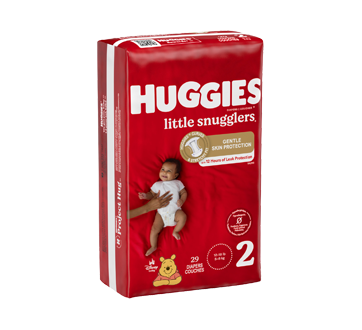 Image 2 of product Huggies - Little Snugglers Baby Diapers, Size 2, 29 units