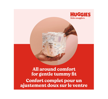 Image 5 of product Huggies - Little Snugglers Baby Diapers, Newborn, 31 units
