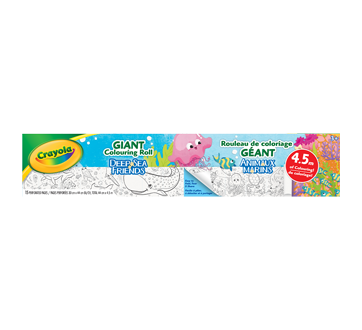 Giant Colouring Roll Deep Sea Friends, 1 unit