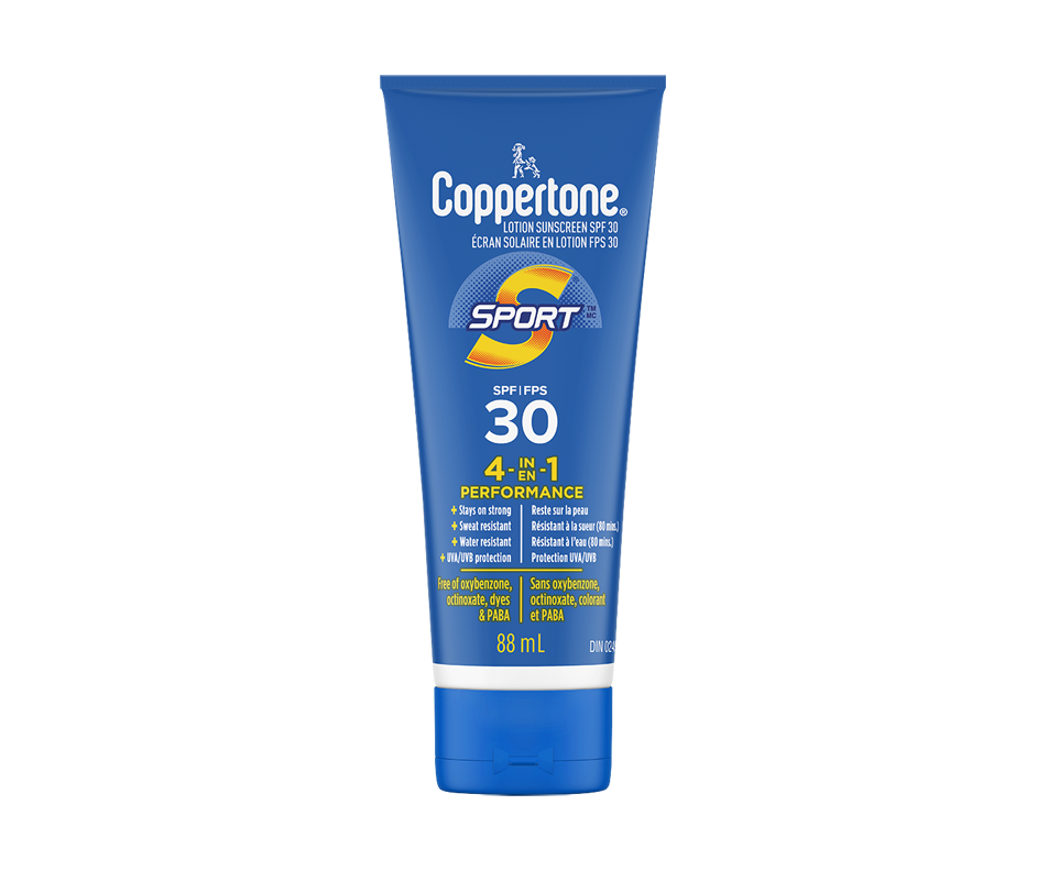 Sport Sunscreen Lotion SPF 30, 88 ml Coppertone Sunscreen Jean Coutu