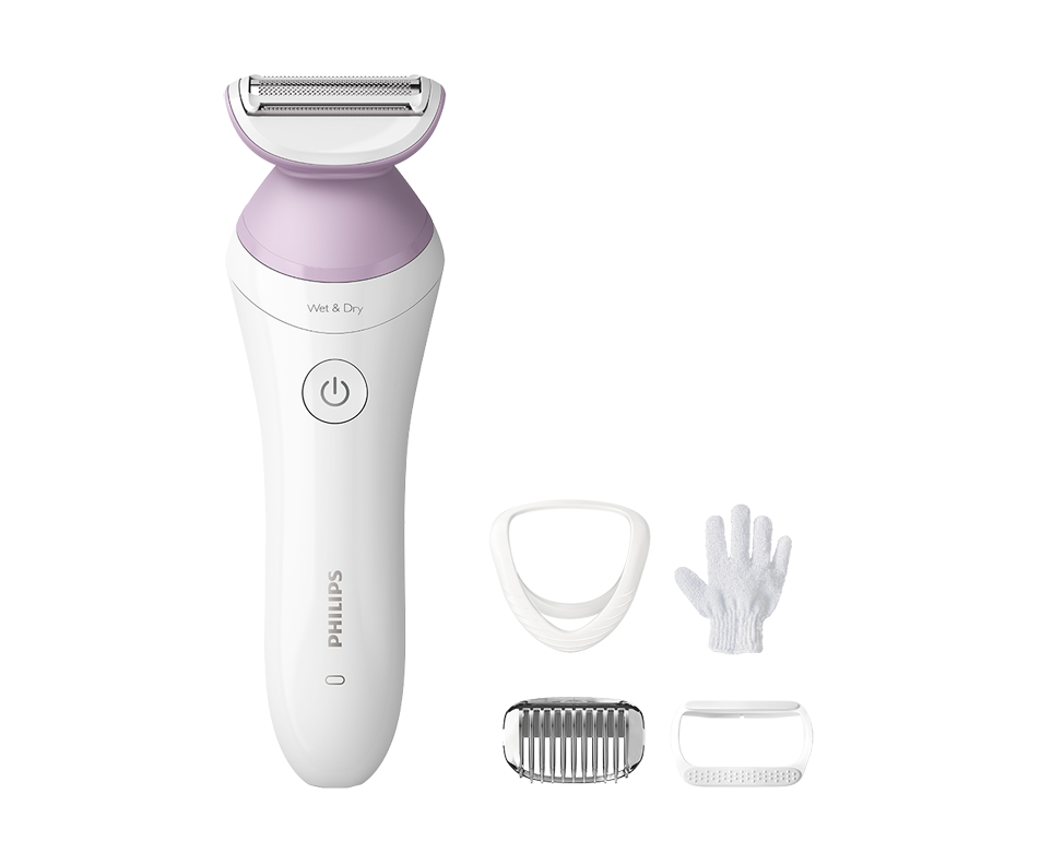 Lady Shaver Series 6000 Cordless Wet & Dry Use, 1 unit Philips