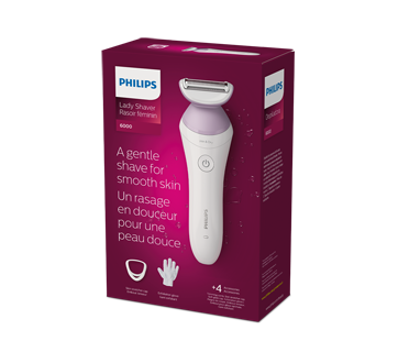 Image 6 of product Philips - Lady Shaver Series 6000 Cordless Wet & Dry Use, 1 unit
