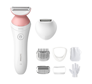 Lady Shaver Series 6000 Cordless Wet & Dry Use, 1 unit