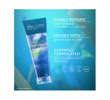Image 3 of product John Frieda - Deep Sea Hydration Moisturizing Shampoo, 250 ml