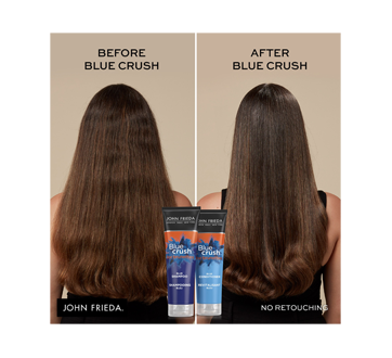 Image 3 of product John Frieda - Blue Crush Blue Toning Shampoo for colour Brunette Hair, 250 ml