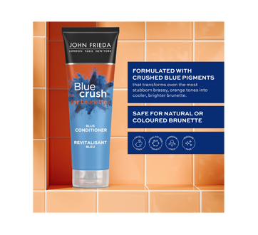 Image 3 of product John Frieda - Blue Crush Blue Conditioner for Brunette Hair, 250 ml