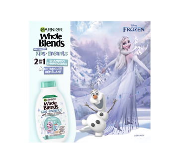 Image 2 of product Garnier - Whole Blends Kids 2-in-1 Shampoo & Hair Detangler, Frozen Oat Delicacy, 250 ml