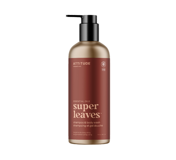 Super Leaves Shampoo & Body Wash, 473 ml, Bergamot & Ylang Ylang