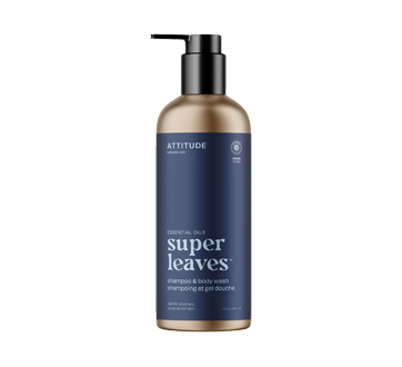 Super Leaves Shampoo & Body Wash, 473 ml, Sage & Rosemary