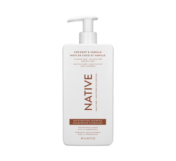 Image of product Native - Coconut & Vanilla Moisturizing Shampoo, 487 ml