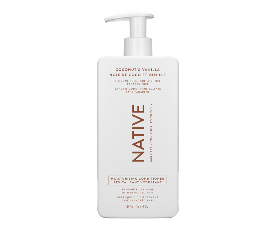 Coconut & Vanilla Moisturizing Conditioner, 487 ml Native Regular