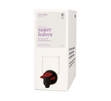Super Leaves Shower Gel Eco-Refill, 2 L, Peppermint & Sweet Orange