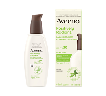 Image 1 of product Aveeno - Positively Radiant Daily Moisturizer SPF 30, 68 ml