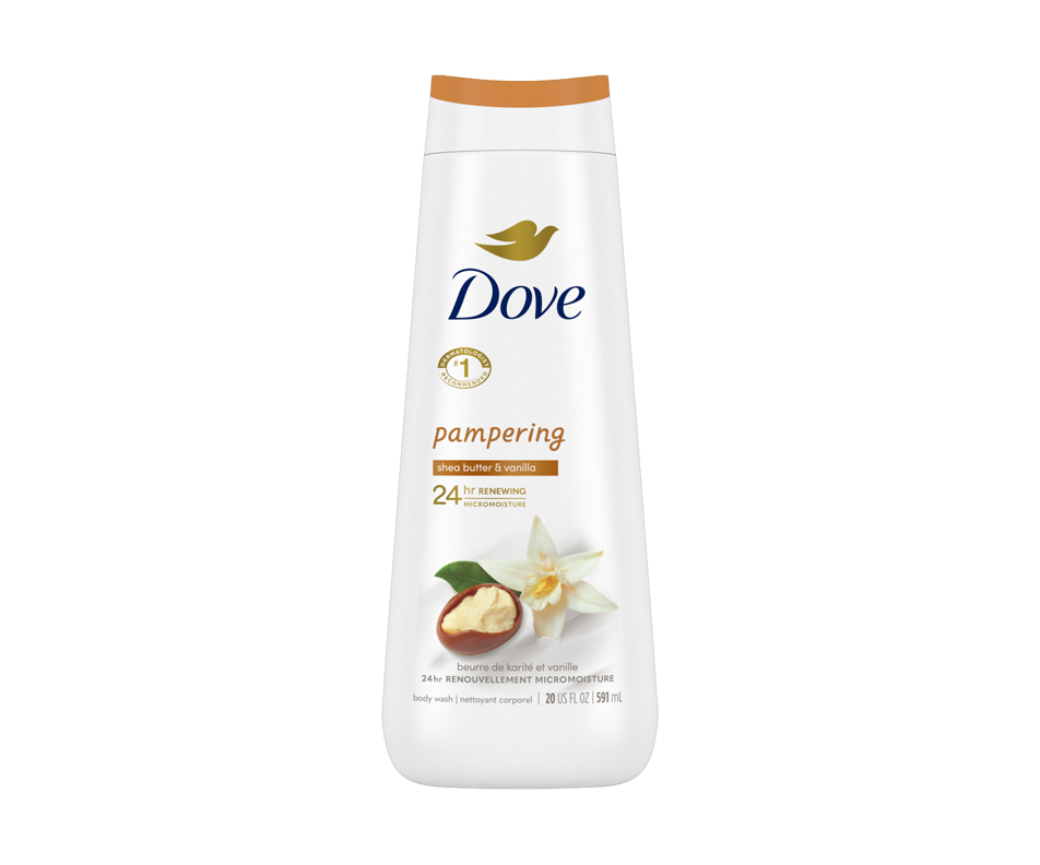 Pampering Body Wash, Shea Butter & Vanilla, 591 ml Dove Cellulite