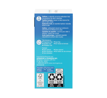 Image 3 of product Neutrogena - Hydro Boost+ Caffeine Eye Gel Cream with Hyaluronic Acid, 14 g