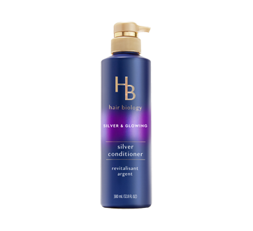 Purple Violet Silver Conditioner For Gray or Blonde Brassy Color Treated Hair, 380 ml
