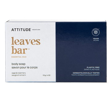Super Leaves Body Soap, 113 g, Sage & Rosemary