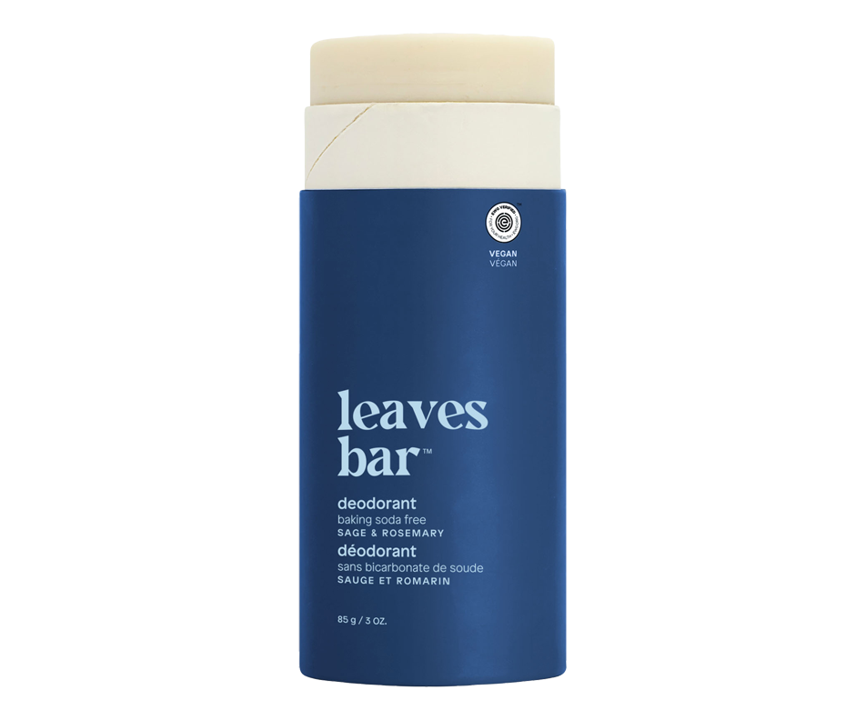Leaves Bar Deodorant, 85 g, Sage & Rosemary Attitude Antiperspirant