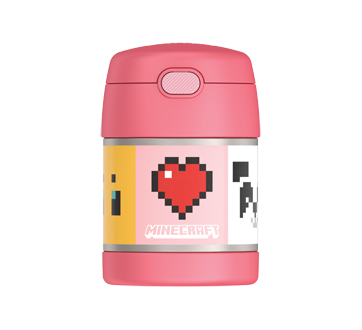 Image of product Thermos - FUNtainer Food Jar with Spoon, Minecraft Girl, 290 ml