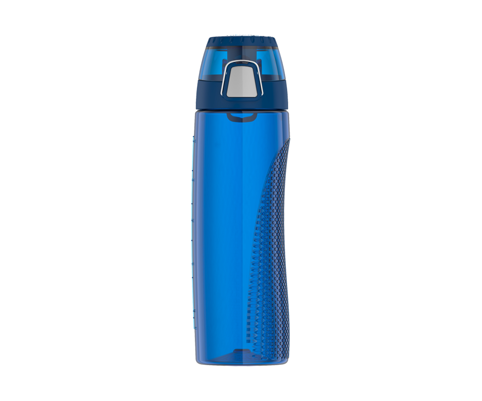 Tritan Hydration Bottle With Meter, 710 ml, Blue Thermos Lunch