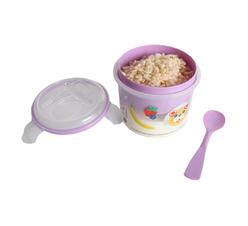 Image 3 of product Gabby - Divided Snack Container with Tray, 1 unit