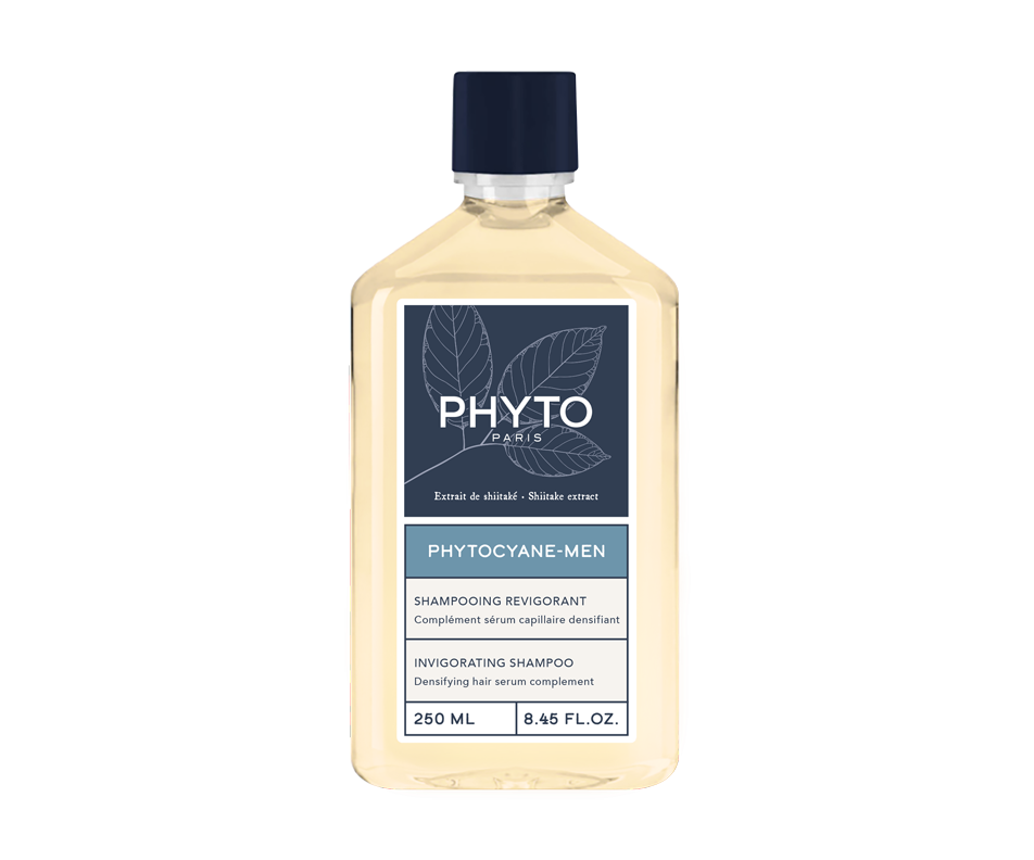 PhytocyaneMen Invigorating Shampoo, 250 ml Phyto Paris Shampoo