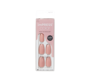 imPRESS Color Medium Fake Nails, 30 units, Sumptuous