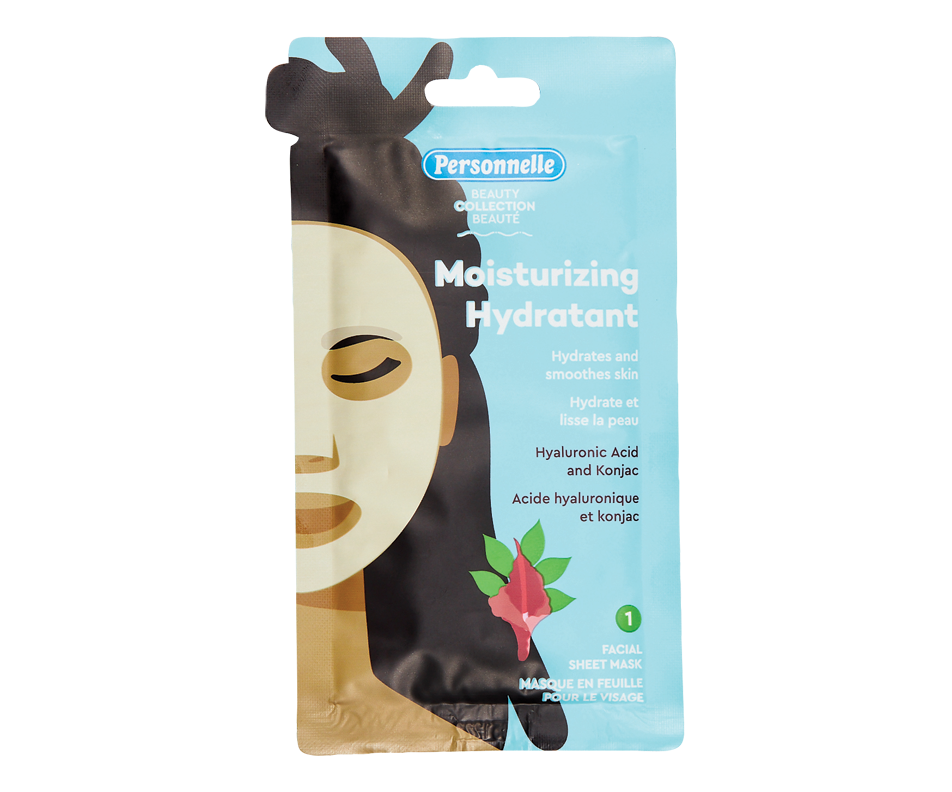 Facial Sheet Mask, 1 unit Personnelle Mask Jean Coutu