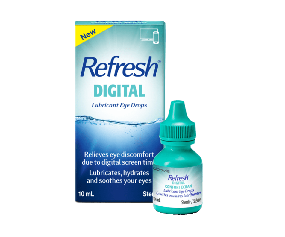Refresh Digital Lubricant Eye Drops, 10 ml Abbvie Eye Drops Jean