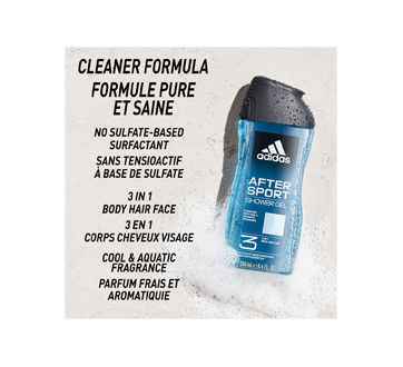 After Sport 3 in 1 Shower Gel 400 ml Adidas Cellulite Jean Coutu