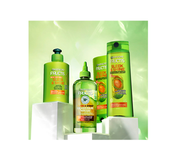 Image 4 of product Garnier - Fructis Sleek & Shine Glass Hair Water Lamellar Rinse Out Treatment, 180 ml