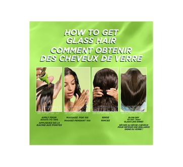 Image 7 of product Garnier - Fructis Sleek & Shine Glass Hair Water Lamellar Rinse Out Treatment, 180 ml