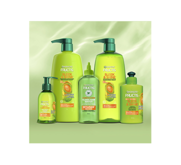 Image 10 of product Garnier - Fructis Sleek & Shine Glass Hair Water Lamellar Rinse Out Treatment, 180 ml