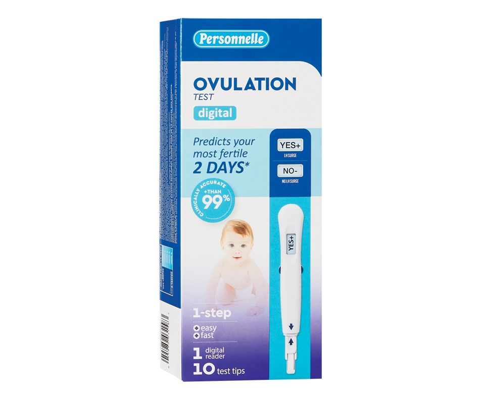 Digital Ovulation Test, 10 units Personnelle Fertility Test Jean Coutu