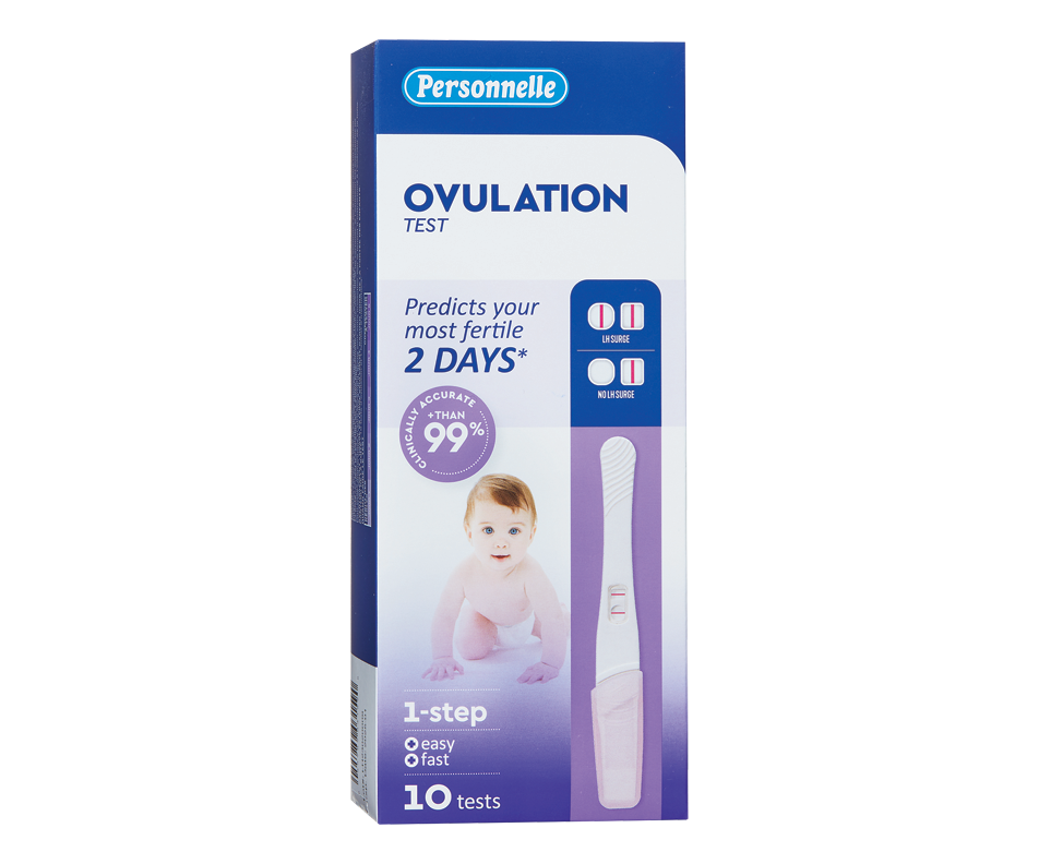 Ovulation Test, 10 units Personnelle Wellness Jean Coutu