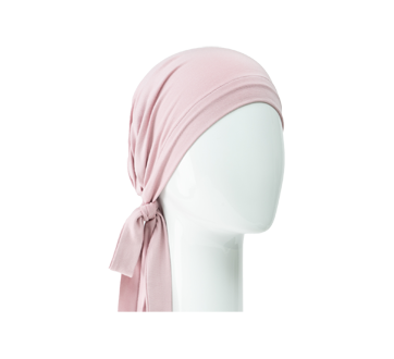 Chemo Prerformed Scarf with ties, 1 unit, Pink