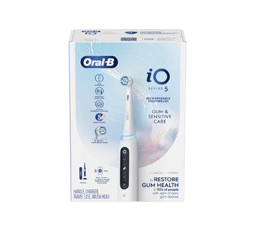 iO Series 5 Gum and Sensitive Care Rechargeable Toothbrush, 1 unit