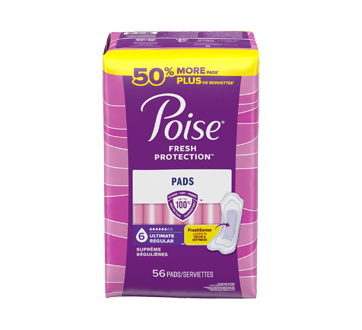 Poise Long Original Design Postpartum Incontinence Ultimate Absorbency Pads  (56 ct) Delivery - DoorDash