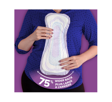 Image 3 of product Poise - Incontinence Pads & Postpartum Incontinence Pads, 22 units, Overnight Absorbency, Extra-Coverage Length