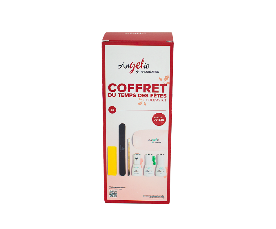 Angelic Holiday Kit 2, 7 units Nail Création Nails Jean Coutu